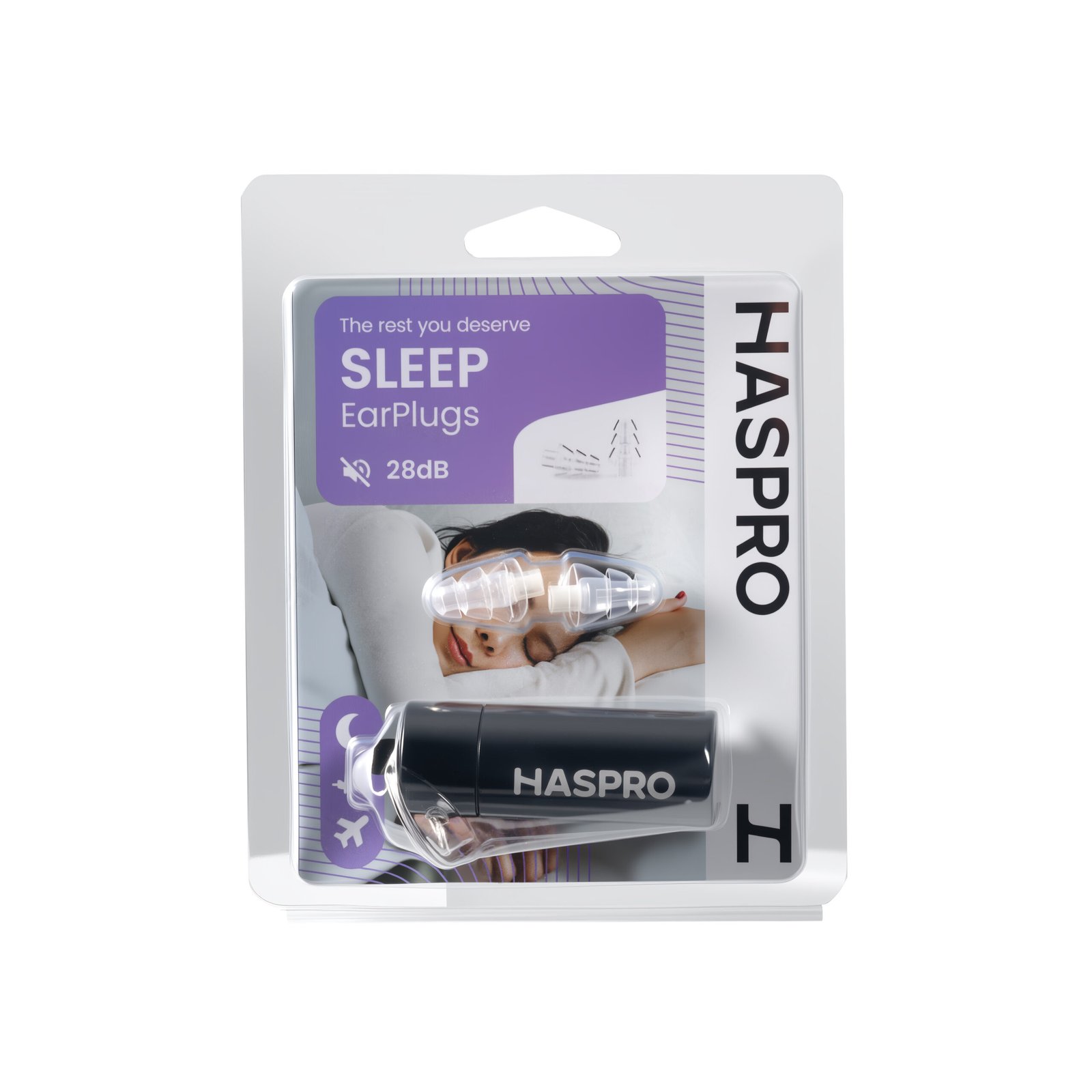 HASPRO SLEEP EarPlugs SNR 28 dB - Image 3