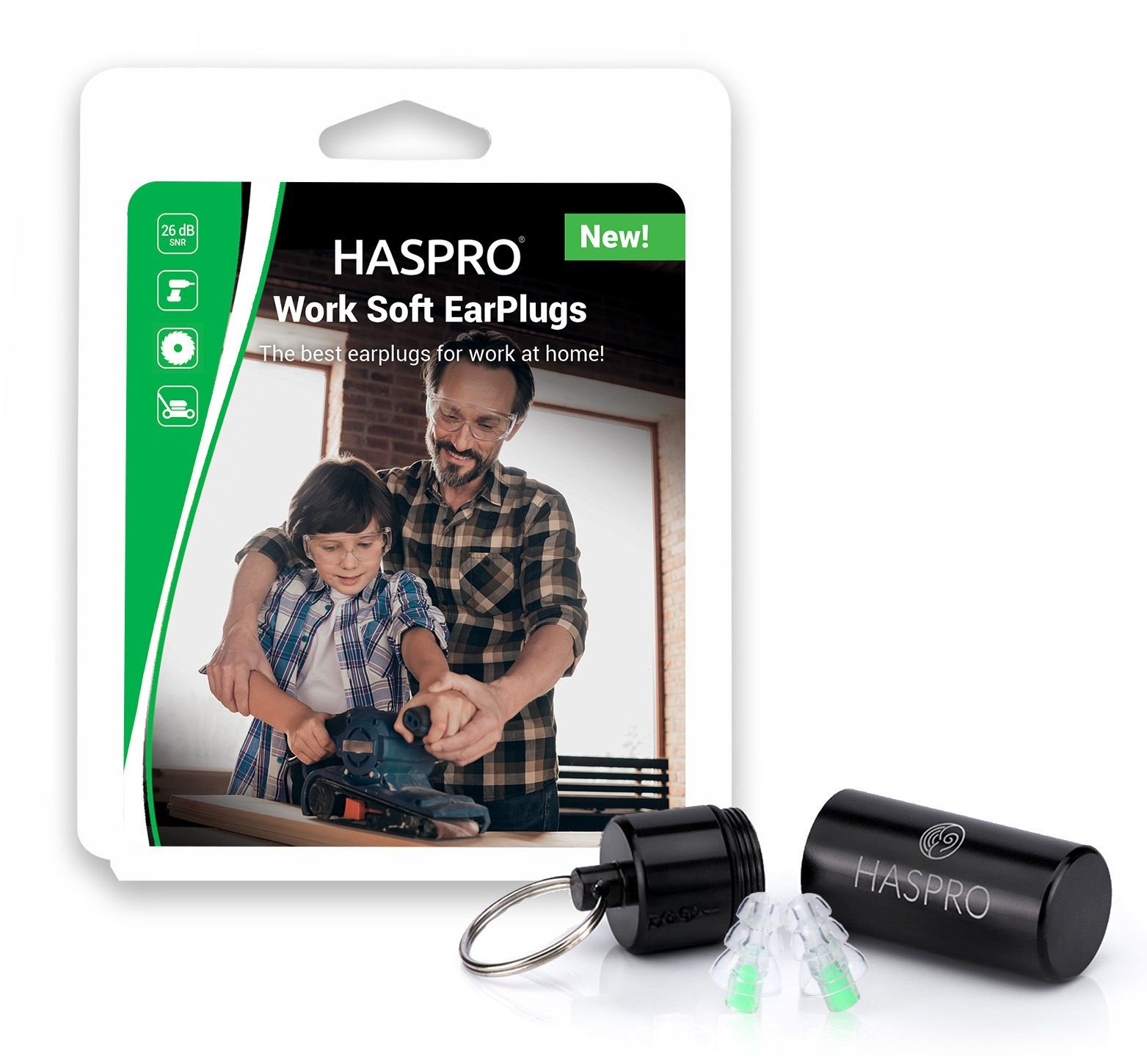 HASPRO Work Soft EarPlugs SNR 26 dB - Image 8