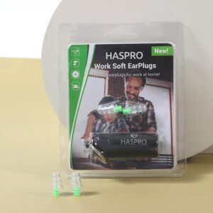 HASPRO Work Soft EarPlugs SNR 26 dB