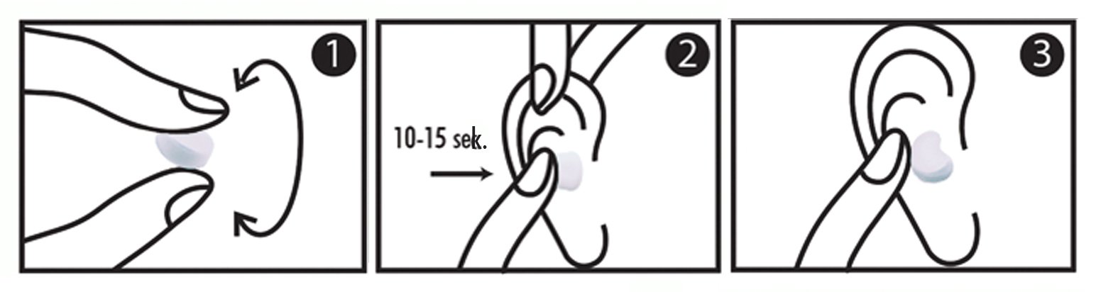 HASPRO MOLD 6P | Moldable Silicone Earplugs (6 Pairs) SNR 27 dB - Image 6