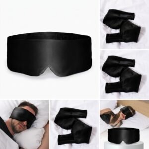 BOLLSEN sleep set: Silk Sleep Mask and Life+ earplugs